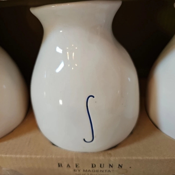 Rae Dunn USA Vase Set in Box 4th of July Decor Decorations 3 Mini Vases - Picture 3 of 4